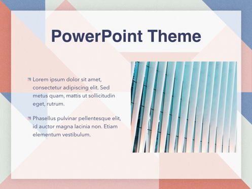 Color Patch PowerPoint Template, Dia 30, 05436, Presentatie Templates — PoweredTemplate.com