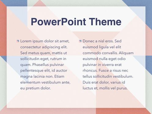 Color Patch PowerPoint Template, Diapositive 4, 05436, Modèles de présentations — PoweredTemplate.com