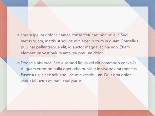 Color Patch PowerPoint Template, 幻灯片 5, 05436, 演示模板 — PoweredTemplate.com