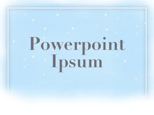 Blizzard PowerPoint Template, Dia 10, 05448, Presentatie Templates — PoweredTemplate.com