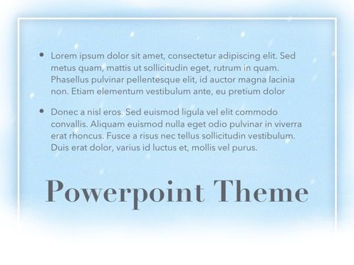 Blizzard PowerPoint Template, Diapositive 12, 05448, Modèles de présentations — PoweredTemplate.com