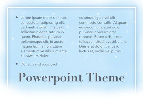 Blizzard PowerPoint Template, Diapositive 13, 05448, Modèles de présentations — PoweredTemplate.com