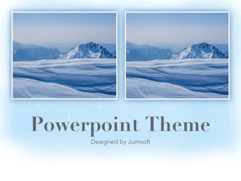 Blizzard PowerPoint Template, スライド 14, 05448, プレゼンテーションテンプレート — PoweredTemplate.com