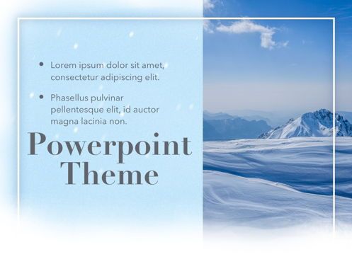 Blizzard PowerPoint Template, スライド 19, 05448, プレゼンテーションテンプレート — PoweredTemplate.com