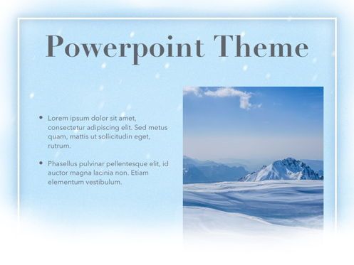 Blizzard PowerPoint Template, Slide 30, 05448, Presentation Templates — PoweredTemplate.com