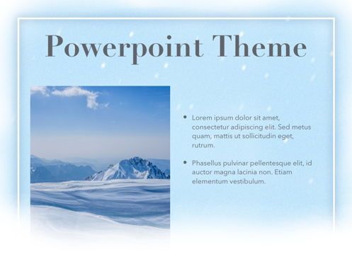 Blizzard PowerPoint Template, スライド 31, 05448, プレゼンテーションテンプレート — PoweredTemplate.com