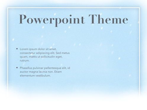 Blizzard PowerPoint Template, スライド 32, 05448, プレゼンテーションテンプレート — PoweredTemplate.com