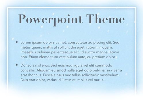 Blizzard PowerPoint Template, Diapositive 4, 05448, Modèles de présentations — PoweredTemplate.com