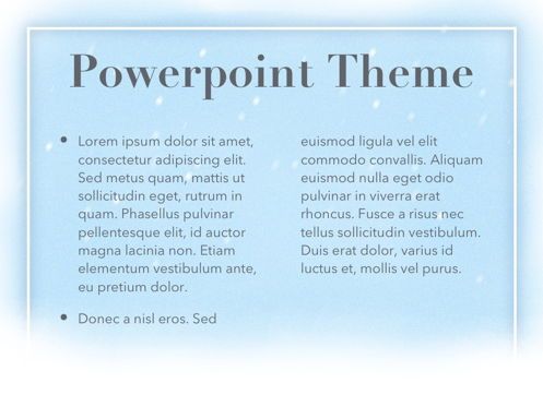 Blizzard PowerPoint Template, Slide 5, 05448, Presentation Templates — PoweredTemplate.com