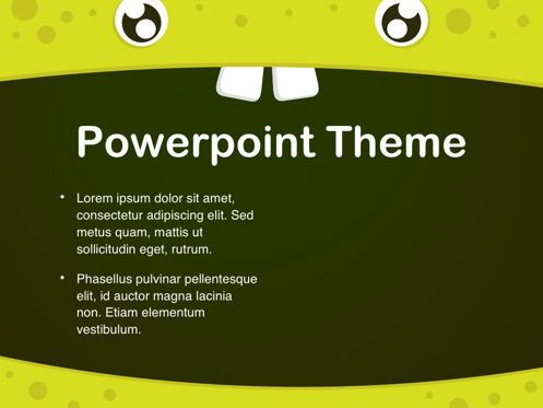 Critter PowerPoint Template, 슬라이드 32, 05450, 프레젠테이션 템플릿 — PoweredTemplate.com