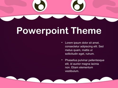 Critter PowerPoint Template, Slide 33, 05450, Presentation Templates — PoweredTemplate.com