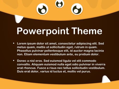 Critter PowerPoint Template, 슬라이드 4, 05450, 프레젠테이션 템플릿 — PoweredTemplate.com