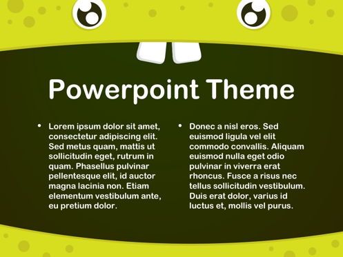 Critter PowerPoint Template, Diapositive 5, 05450, Modèles de présentations — PoweredTemplate.com