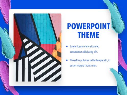 Color Shock PowerPoint Template, 슬라이드 18, 05460, 프레젠테이션 템플릿 — PoweredTemplate.com