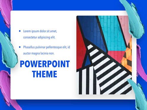 Color Shock PowerPoint Template, Diapositiva 19, 05460, Plantillas de presentación — PoweredTemplate.com