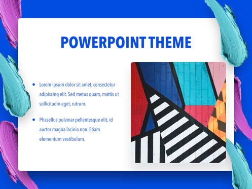 Color Shock PowerPoint Template, 幻灯片 30, 05460, 演示模板 — PoweredTemplate.com