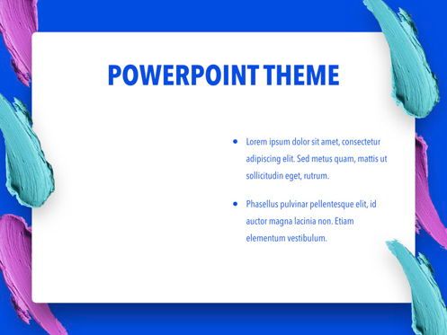 Color Shock PowerPoint Template, Diapositiva 33, 05460, Plantillas de presentación — PoweredTemplate.com