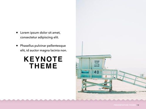 Coastal Keynote Template, Diapositive 19, 05463, Modèles de présentations — PoweredTemplate.com