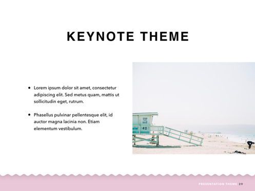 Coastal Keynote Template, Slide 30, 05463, Presentation Templates — PoweredTemplate.com