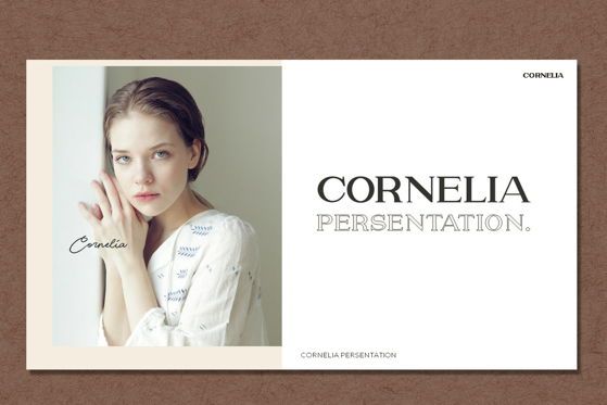 Cornelia - PowerPoint Template, 슬라이드 2, 05474, 프레젠테이션 템플릿 — PoweredTemplate.com