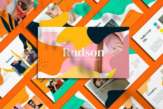 RUdson - PowerPoint Template, 슬라이드 5, 05486, 프레젠테이션 템플릿 — PoweredTemplate.com