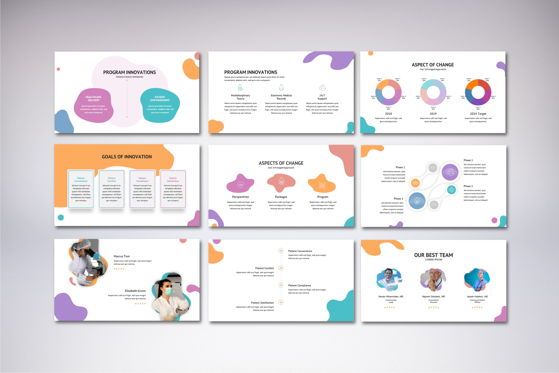 Healtthink - PowerPoint Template, Diapositive 4, 05498, Modèles de présentations — PoweredTemplate.com