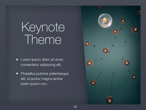 Look Up Keynote Template, Slide 17, 05504, Presentation Templates — PoweredTemplate.com