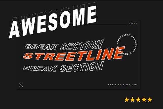 Streeline - Google Slide, 幻灯片 7, 05548, 演示模板 — PoweredTemplate.com