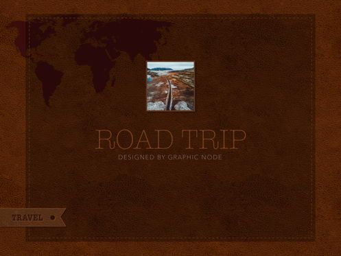 Road Trip Google Slides Presentation Template, 幻灯片 14, 05571, 演示模板 — PoweredTemplate.com