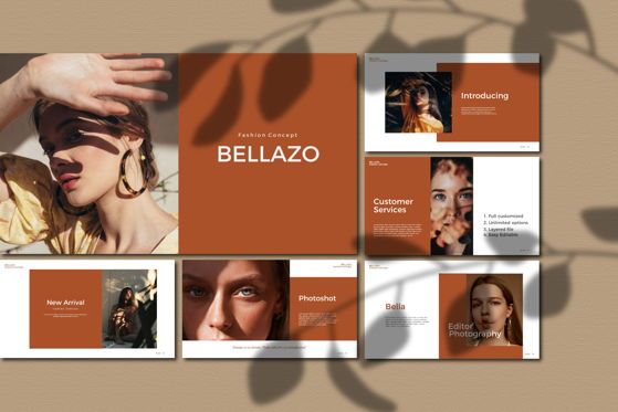 Bellazo - Keynote Template, Apple基調講演テンプレート, 05596, プレゼンテーションテンプレート — PoweredTemplate.com