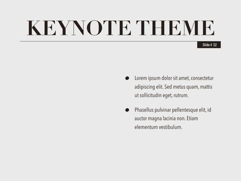 Exquisite Keynote Template, Diapositiva 33, 05647, Plantillas de presentación — PoweredTemplate.com