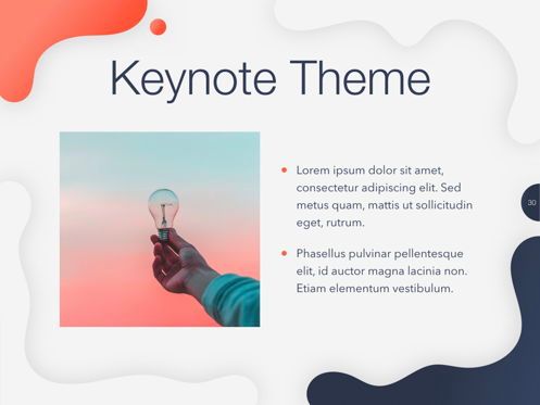 Idea Splash Keynote Template, Slide 31, 05655, Presentation Templates — PoweredTemplate.com