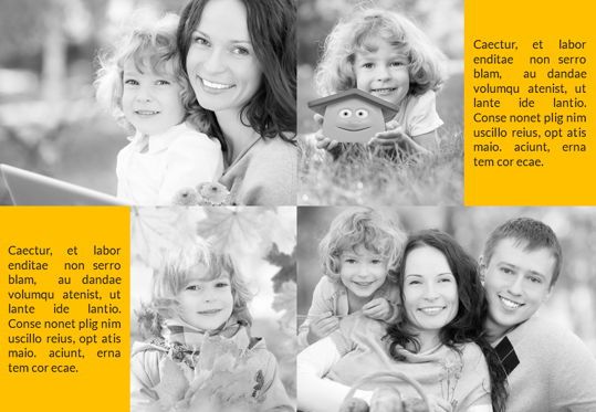 Family Photo Album Presentation, Slide 6, 05669, Presentation Templates — PoweredTemplate.com