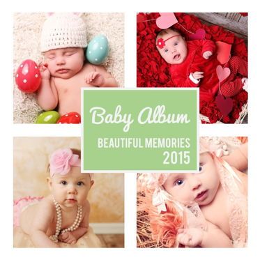 Baby Photo Album Presentation, スライド 11, 05670, プレゼンテーションテンプレート — PoweredTemplate.com