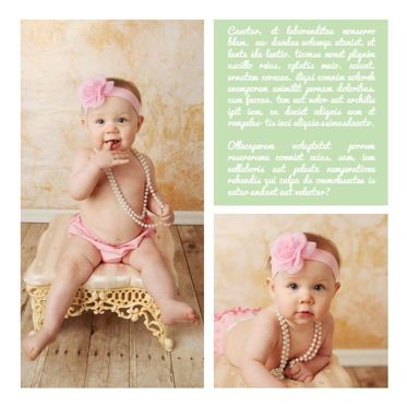Baby Photo Album Presentation, 슬라이드 17, 05670, 프레젠테이션 템플릿 — PoweredTemplate.com