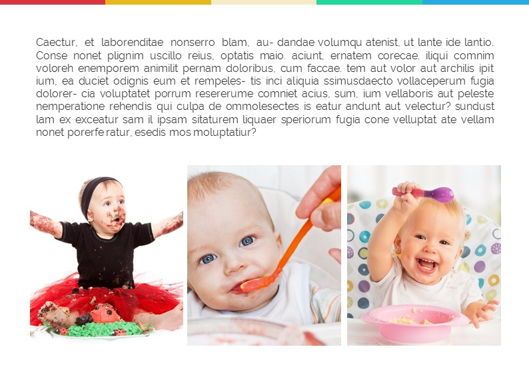 Baby Photo Album Presentation, Slide 8, 05670, Templat Presentasi — PoweredTemplate.com