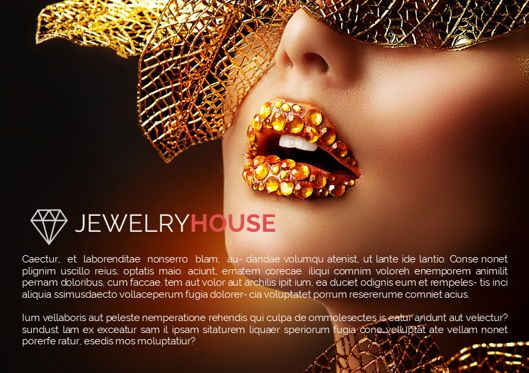 Jewelry Catalog Presentation Template, Diapositive 2, 05671, Modèles de présentations — PoweredTemplate.com