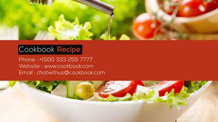 Food Recipes Catalog, Dia 10, 05680, Presentatie Templates — PoweredTemplate.com