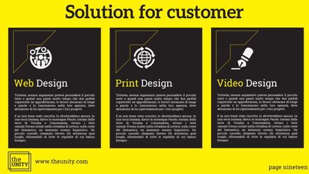 Unity Graphic Designs Portfolio, Diapositiva 19, 05681, Plantillas de presentación — PoweredTemplate.com