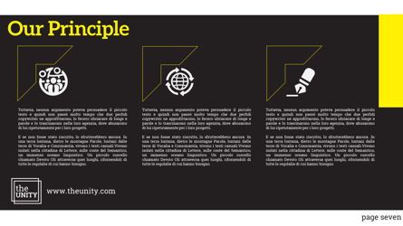 Unity Graphic Designs Portfolio, Diapositive 7, 05681, Modèles de présentations — PoweredTemplate.com
