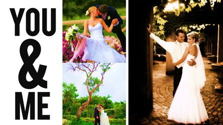 Modern Minimalist Wedding Album Template, Slide 19, 05685, Presentation Templates — PoweredTemplate.com