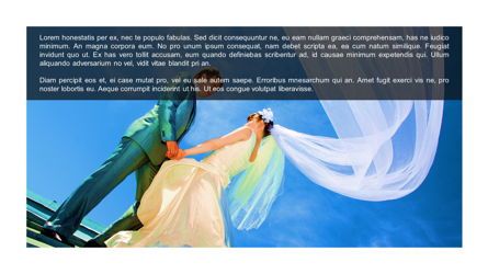 Modern Minimalist Wedding Album Template, Diapositive 20, 05685, Modèles de présentations — PoweredTemplate.com