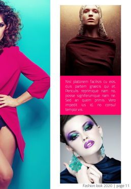 Fashion LookBook Presentation Template, Deslizar 11, 05692, Modelos de Apresentação — PoweredTemplate.com