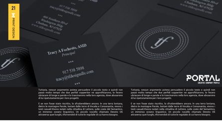 Portal Creative Company Profile Template, Diapositiva 24, 05696, Plantillas de presentación — PoweredTemplate.com