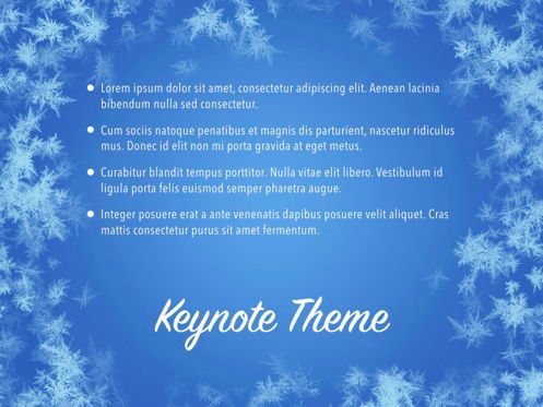 Hello Winter Keynote Template, Deslizar 11, 05700, Modelos de Apresentação — PoweredTemplate.com