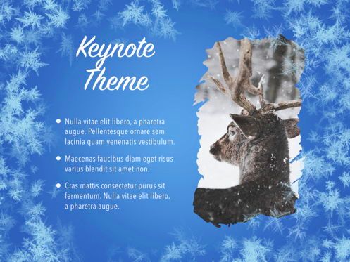 Hello Winter Keynote Template, Diapositive 17, 05700, Modèles de présentations — PoweredTemplate.com