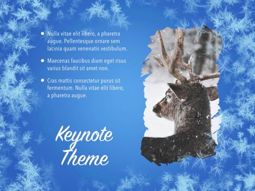 Hello Winter Keynote Template, Diapositive 19, 05700, Modèles de présentations — PoweredTemplate.com