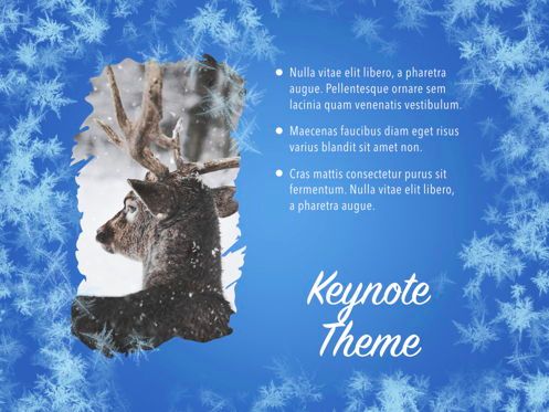 Hello Winter Keynote Template, Diapositive 20, 05700, Modèles de présentations — PoweredTemplate.com