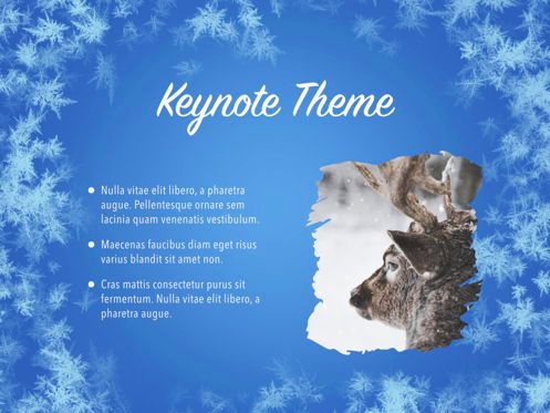 Hello Winter Keynote Template, Diapositive 27, 05700, Modèles de présentations — PoweredTemplate.com