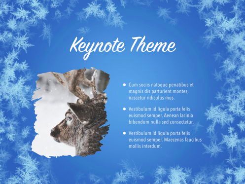 Hello Winter Keynote Template, Slide 31, 05700, Presentation Templates — PoweredTemplate.com